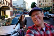 Exploring Portland OR with Carissa by bike