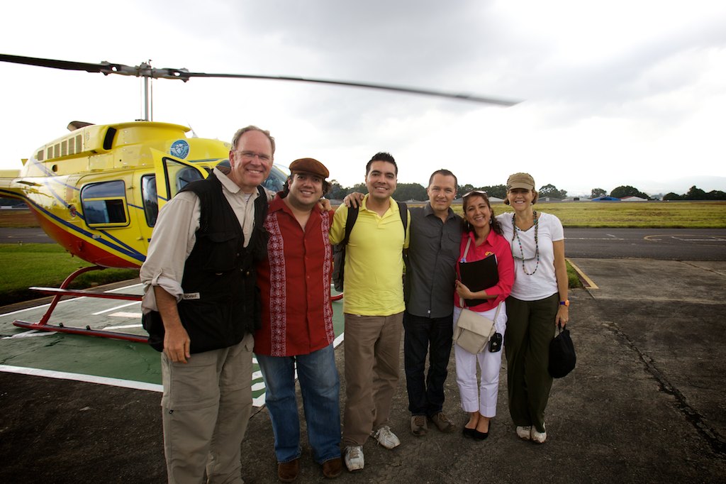 Departing Guatemala City with the Orphan Sunday team and friends